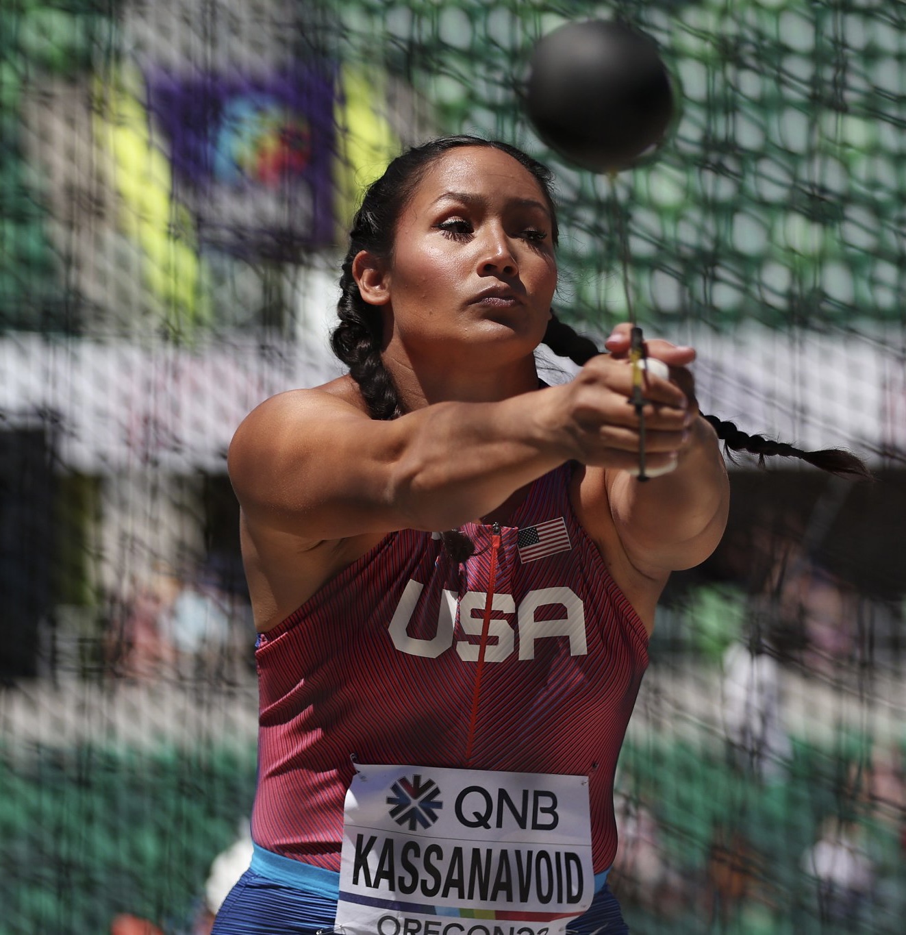 Kassanavoid Wins NACAC Championship in Women’s Hammer Throw HighJumpU