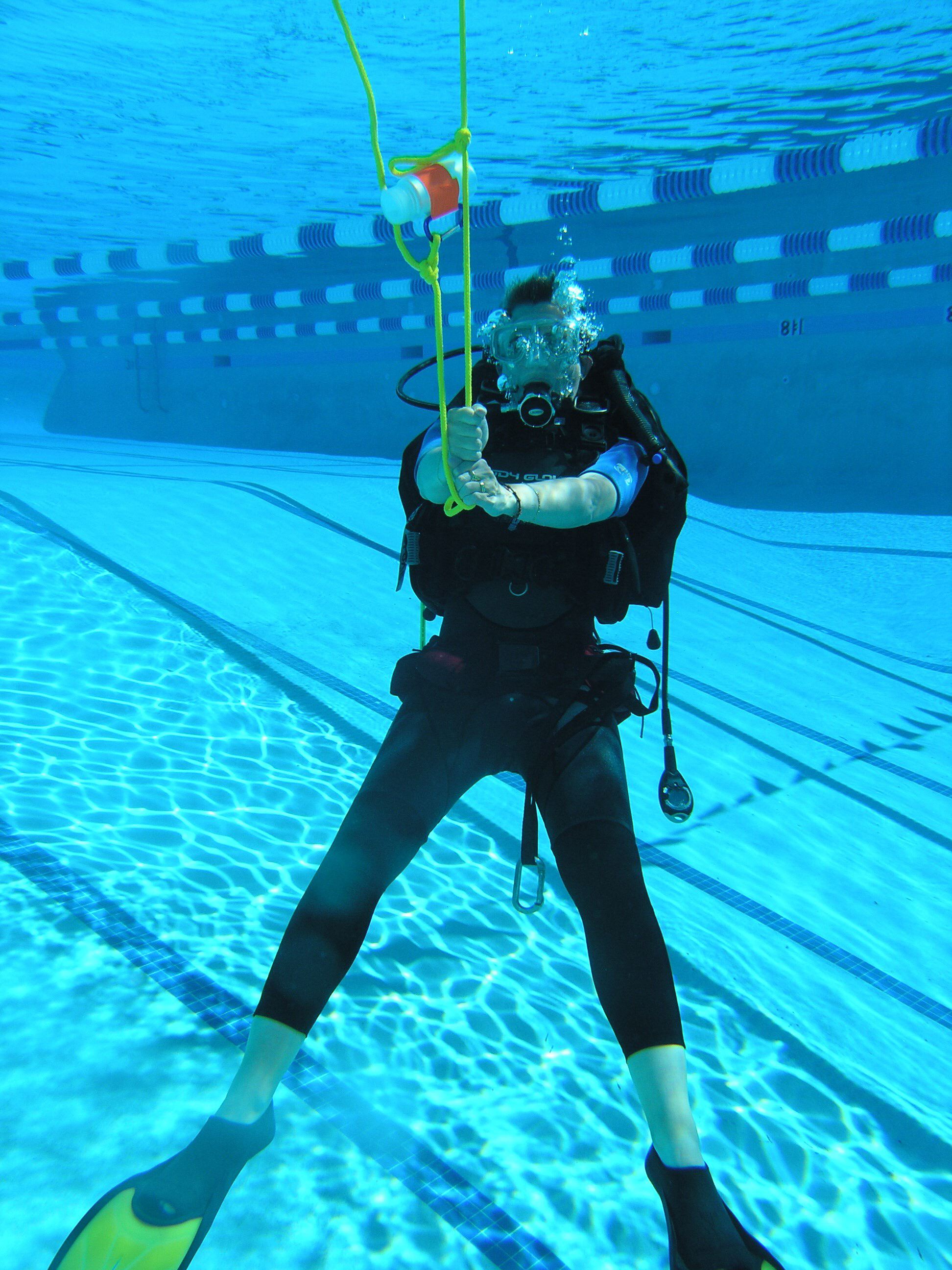Ames Pool Dive Training