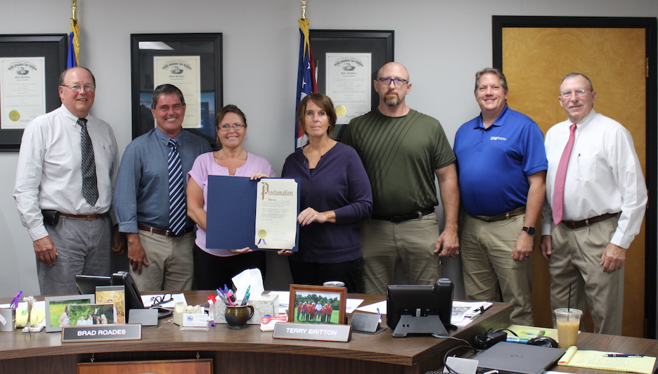 Highland County commissioners issue Ohio Overdose Awareness Day