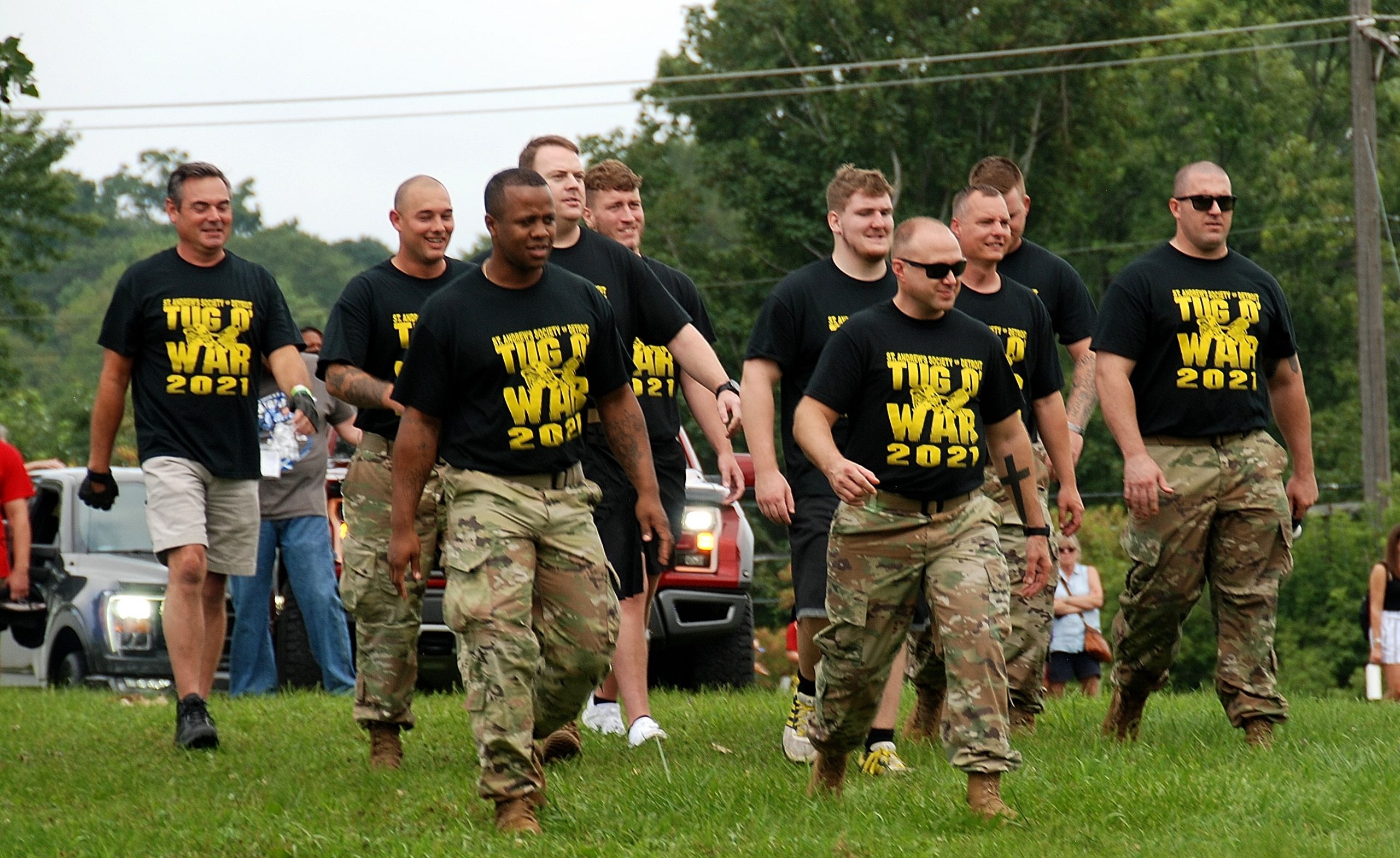 2021 Highland Games Photo Gallery Tug o’ War Highland Games