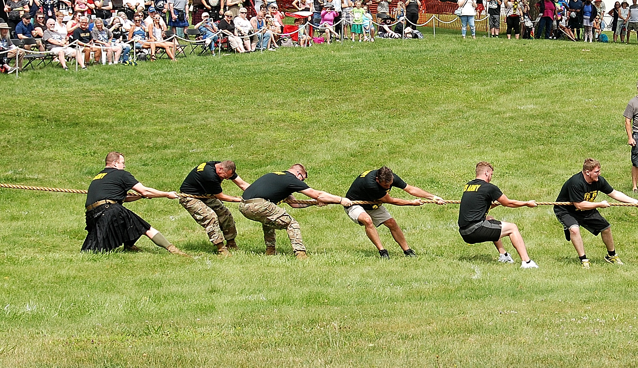2021 Highland Games Photo Gallery Tug o’ War Highland Games