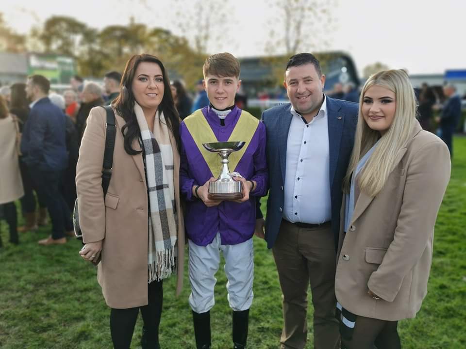 Watch Dylan Browne McMonagle crowned Champion Apprentice Jockey