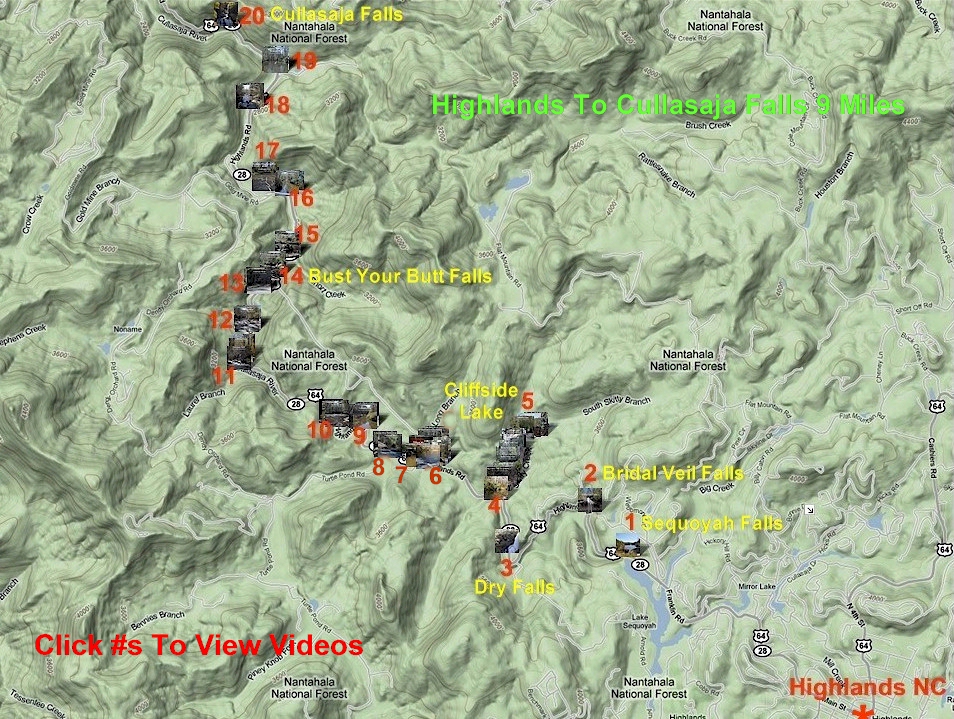 Trout & Fly Fishing The Cullasaja Highlands NC