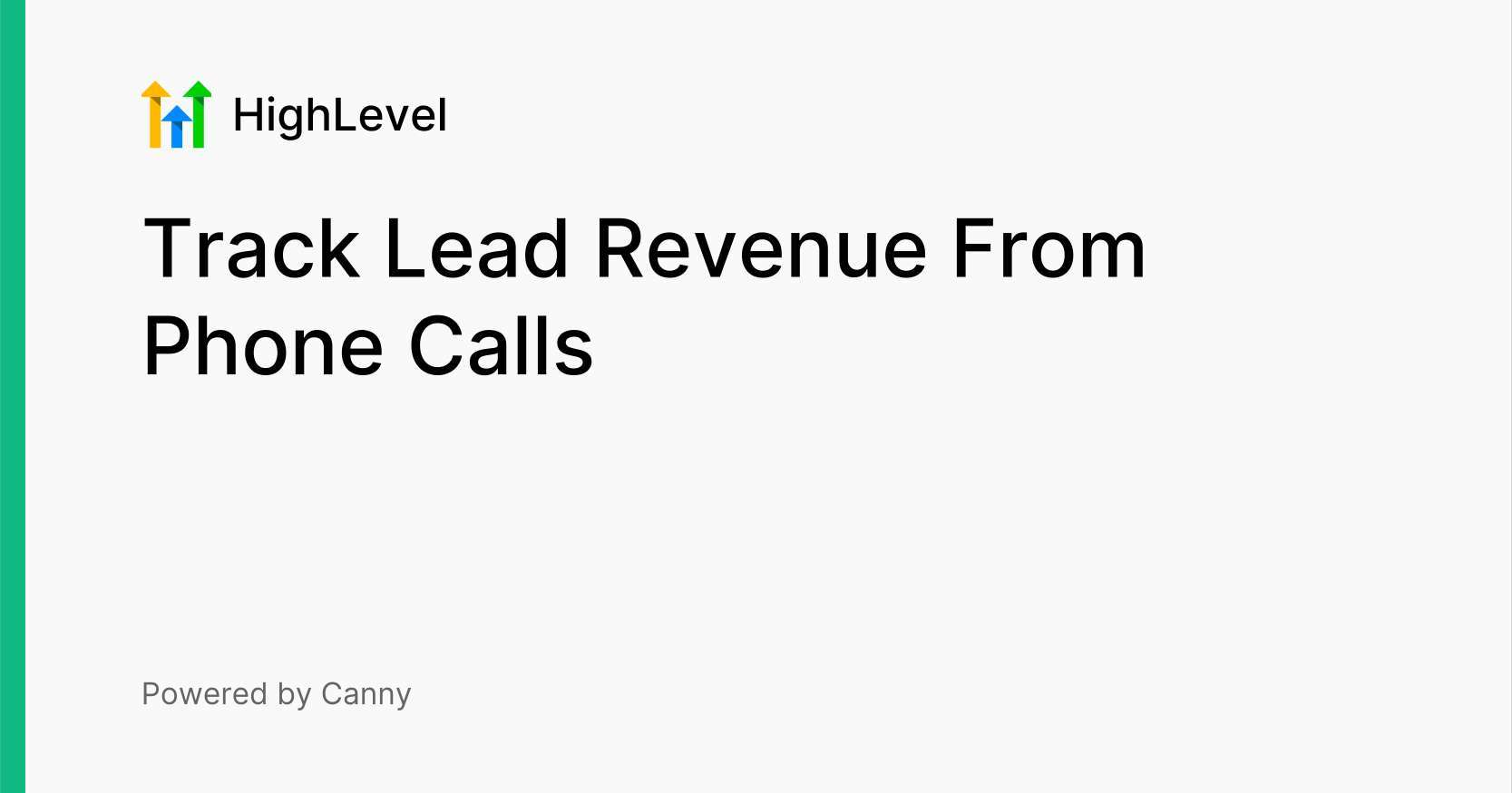 Track Lead Revenue From Phone Calls LC Phone System HighLevel