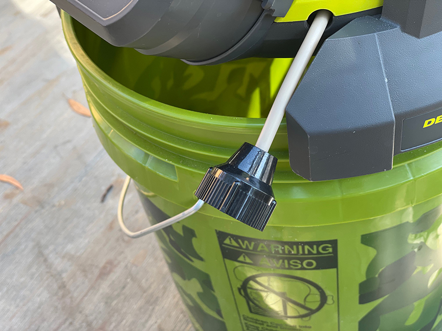 RYOBI BUCKET MISTER Highlightable