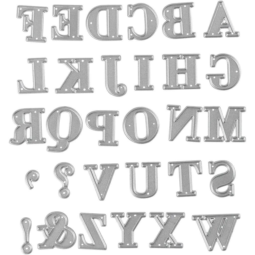 Creativ Die Cut Alphabet Highlight Crafts
