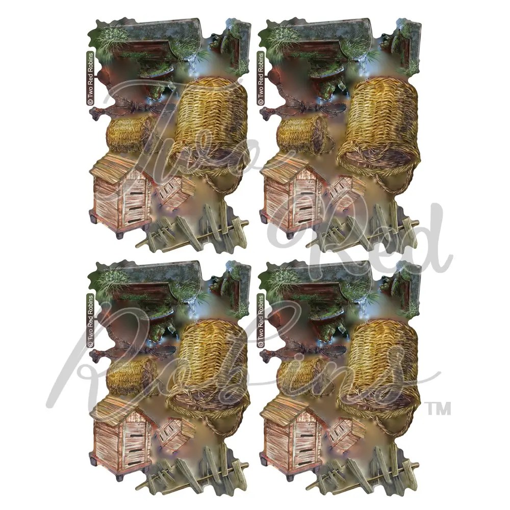 Two Red Robins Assembled Reflections Download Highlight Crafts