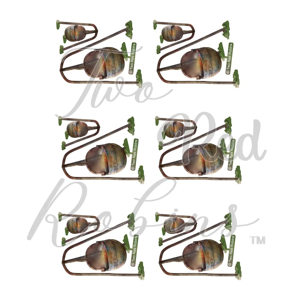 Two Red Robins Grubs Up Reflections Download Highlight Crafts