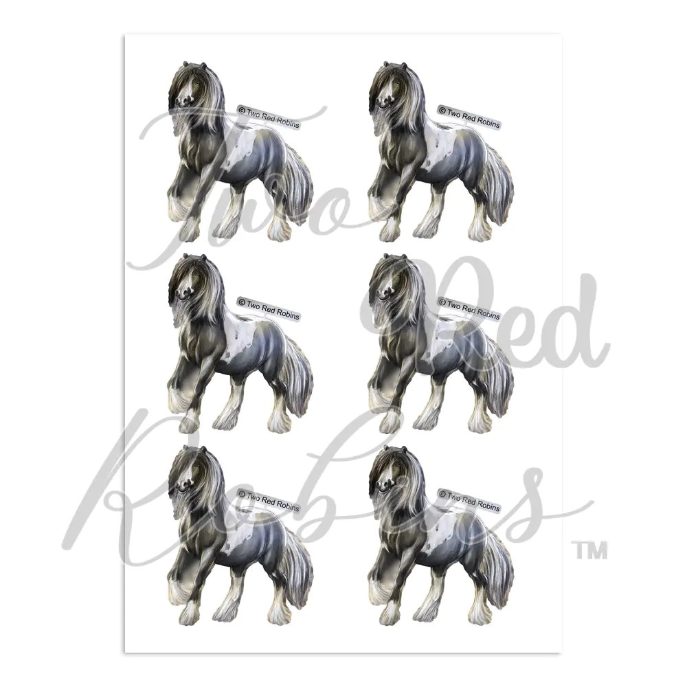 Two Red Robins Tinker Reflections Printed Sheet 1 Highlight Crafts