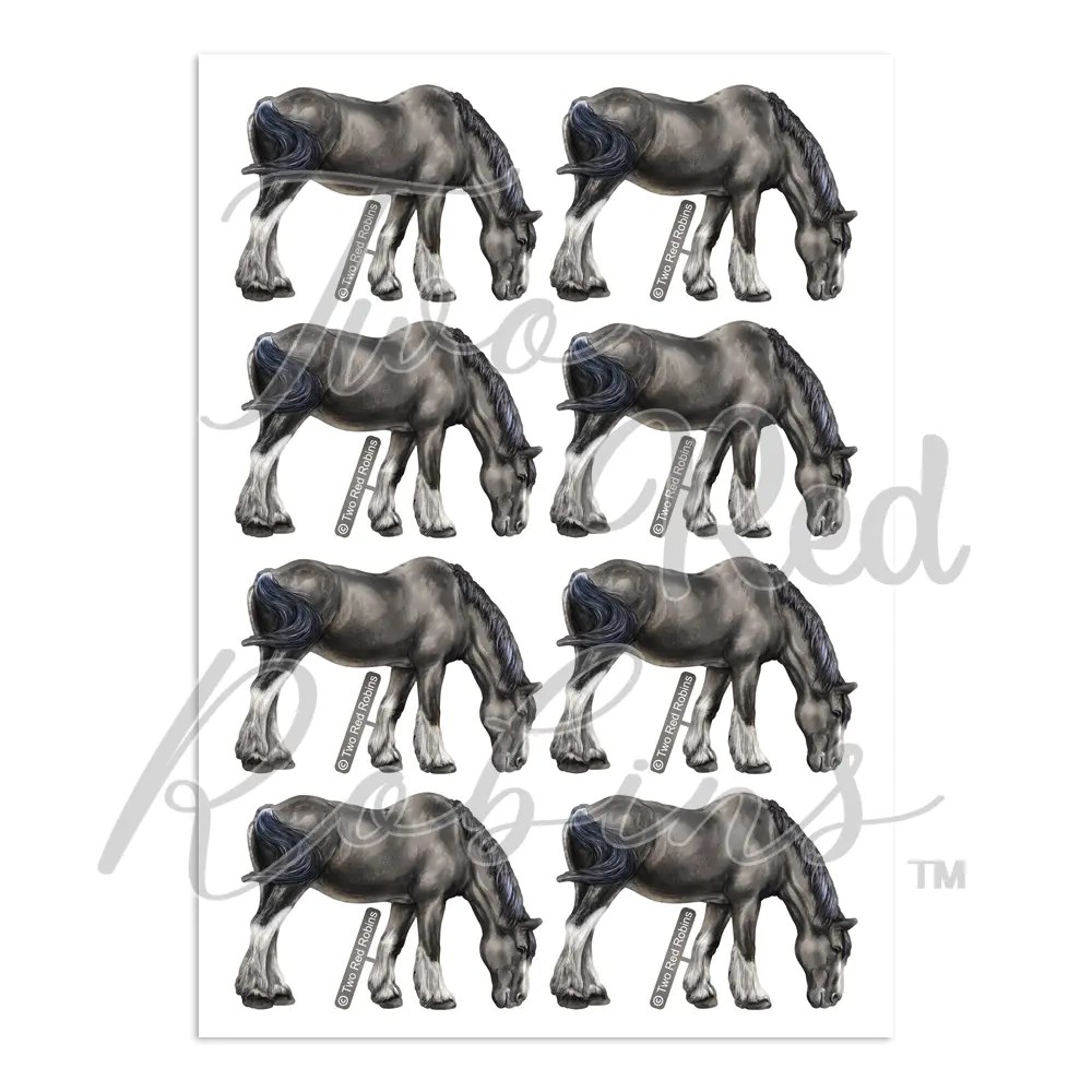 Two Red Robins Archer Reflections Printed Sheet 6 Highlight Crafts