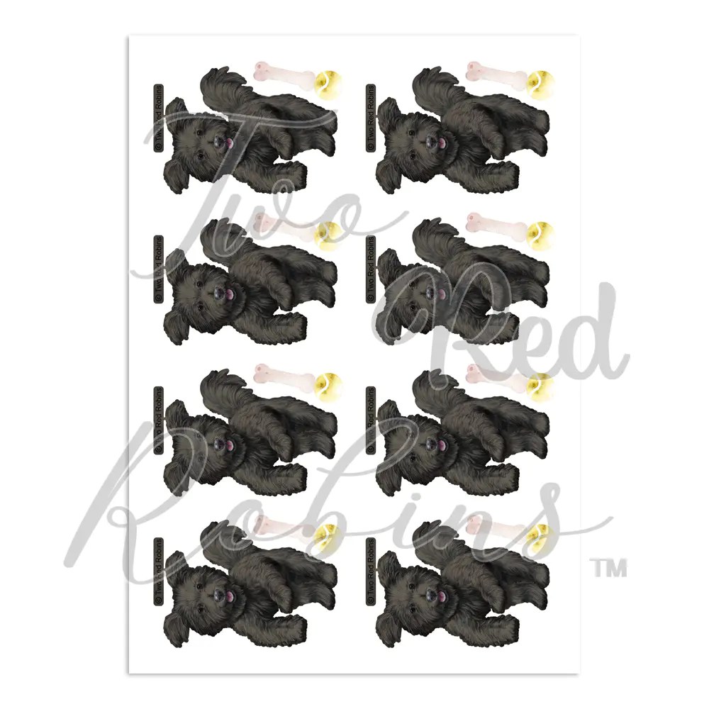 Two Red Robins Murphy Reflections Printed Sheet 2 Highlight Crafts