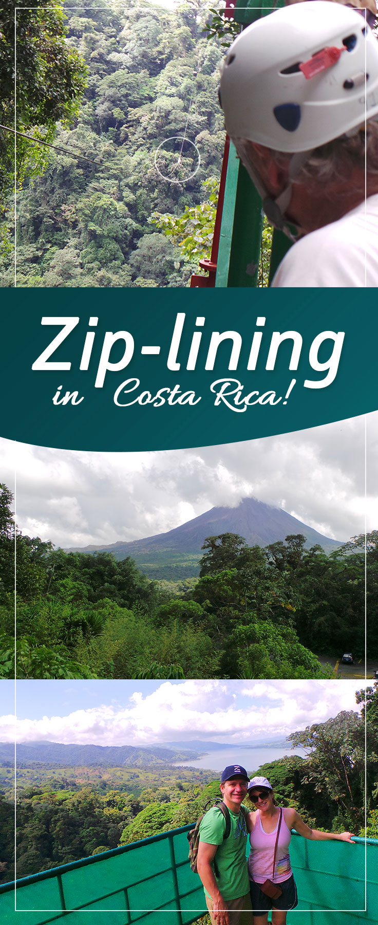 Ziplining in Costa Rica
