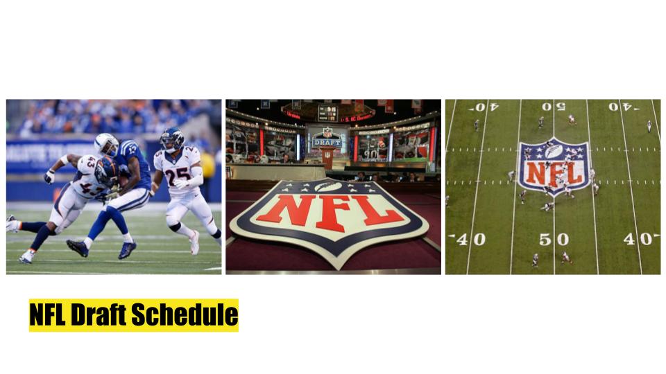NFL Draft TV Schedule 2021 Start Time, Channel. Watch Live Stream