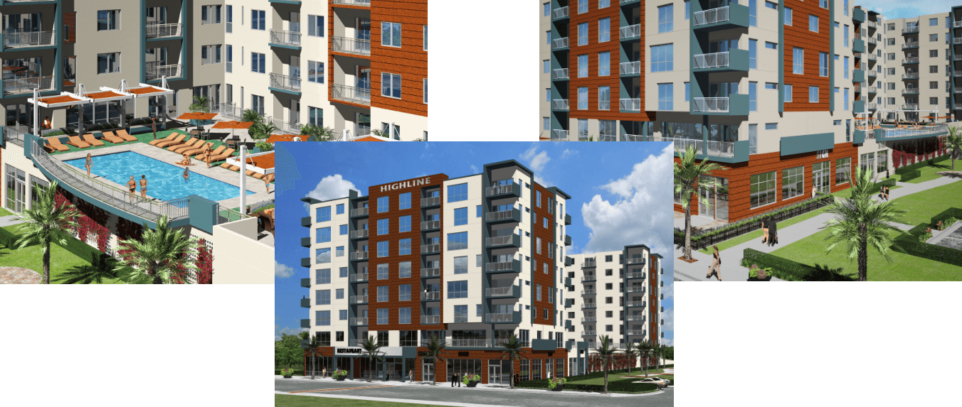 Urban, Downtown Apartment Homes, Melbourne FL Highline Apartments