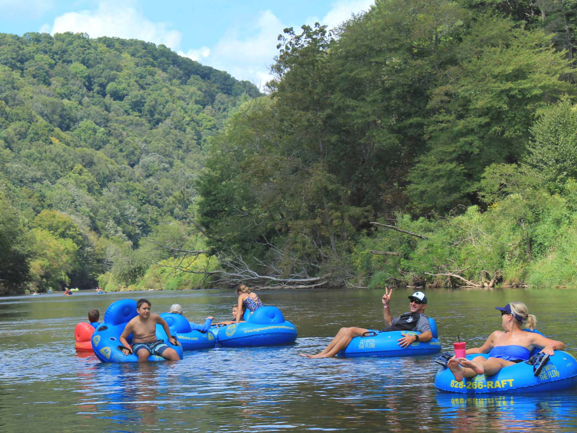 New River Tubing Near Boone, NC Lazy River Tube Rentals