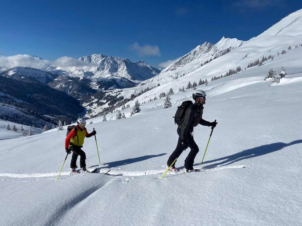 Late January 2021, Superb Snow & Ski Conditions In The Aravis & Mont
