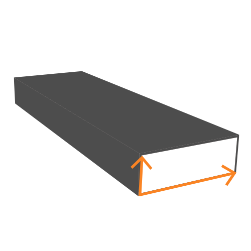 75mm x 10mm EN9/070M55 Black Flat Steel Bar Steel stock from High