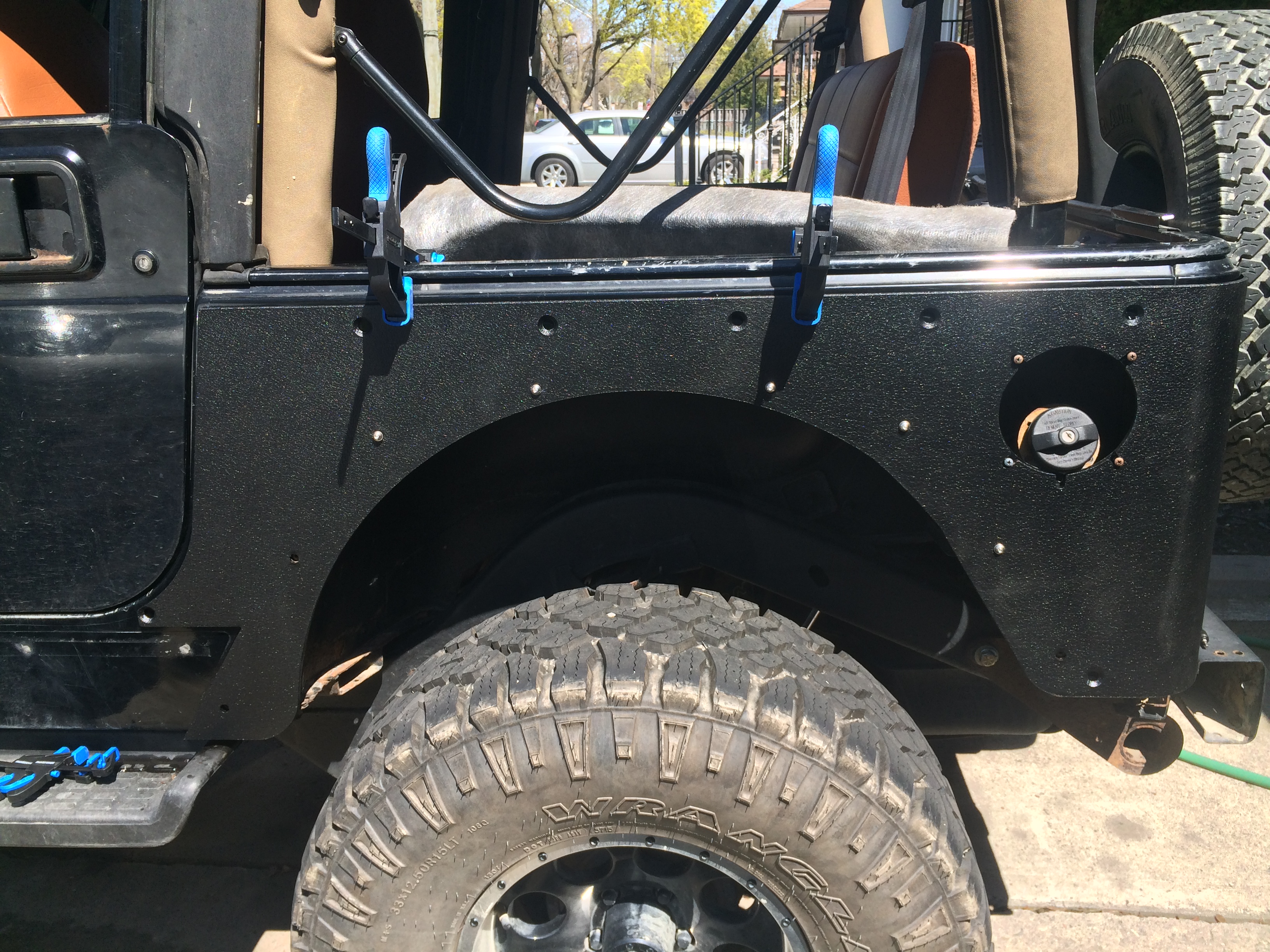 Jeep TJ Body Armour Install