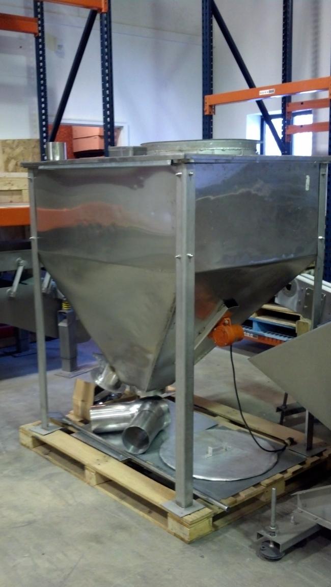 Used Powder Product Hopper Machine for Production Lines