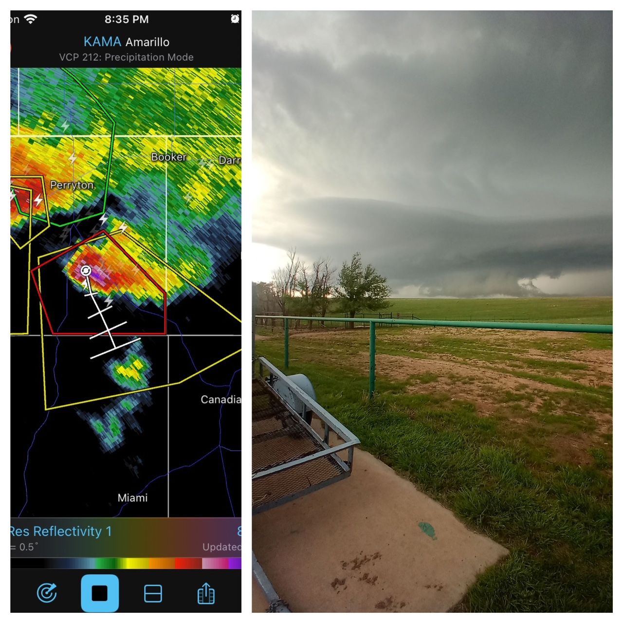 Thunderstorms Lead To Flash Flood Warning, Hail Damage Around Perryton