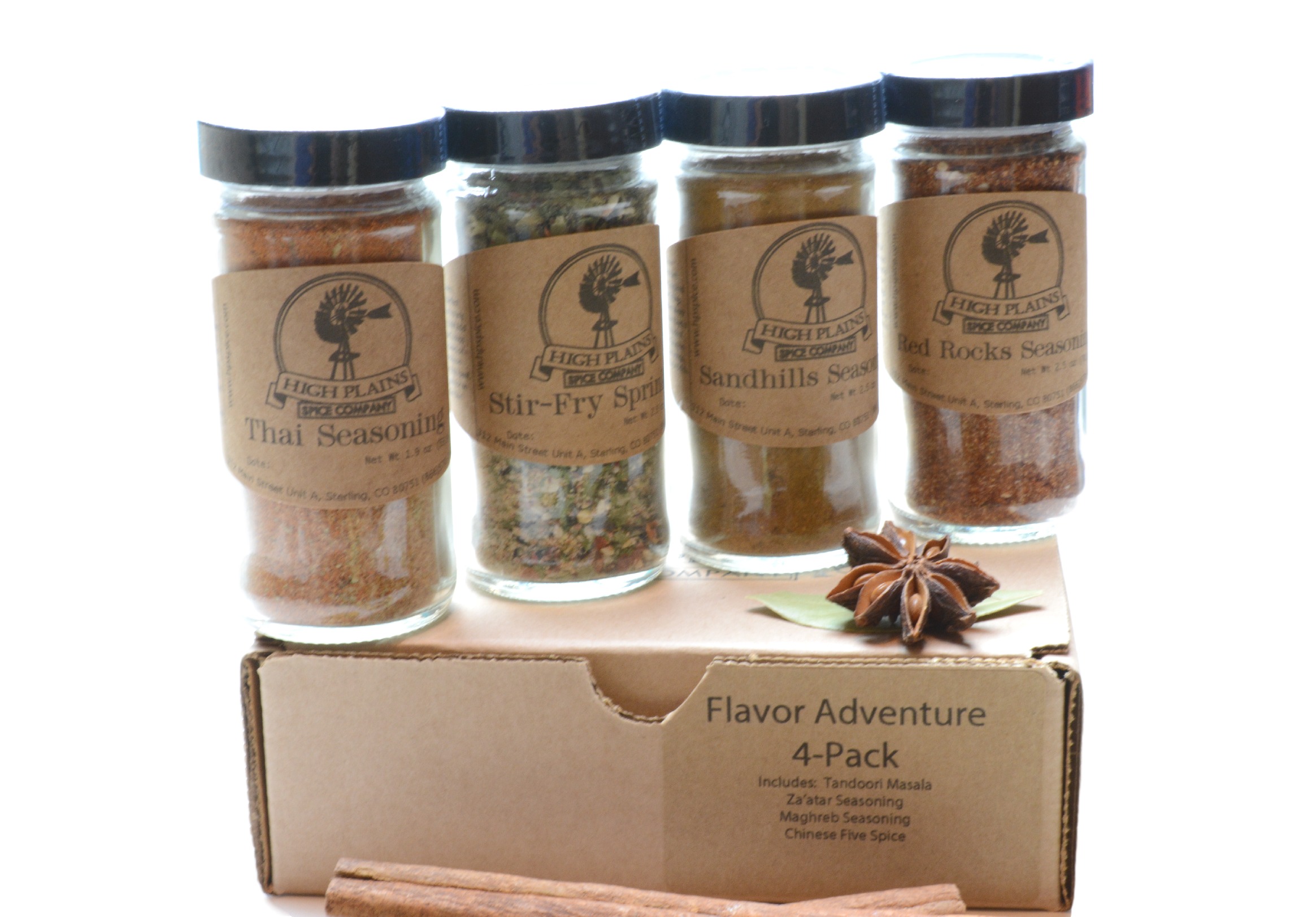 Flavor Adventure 4Pack High Plains Spice Company