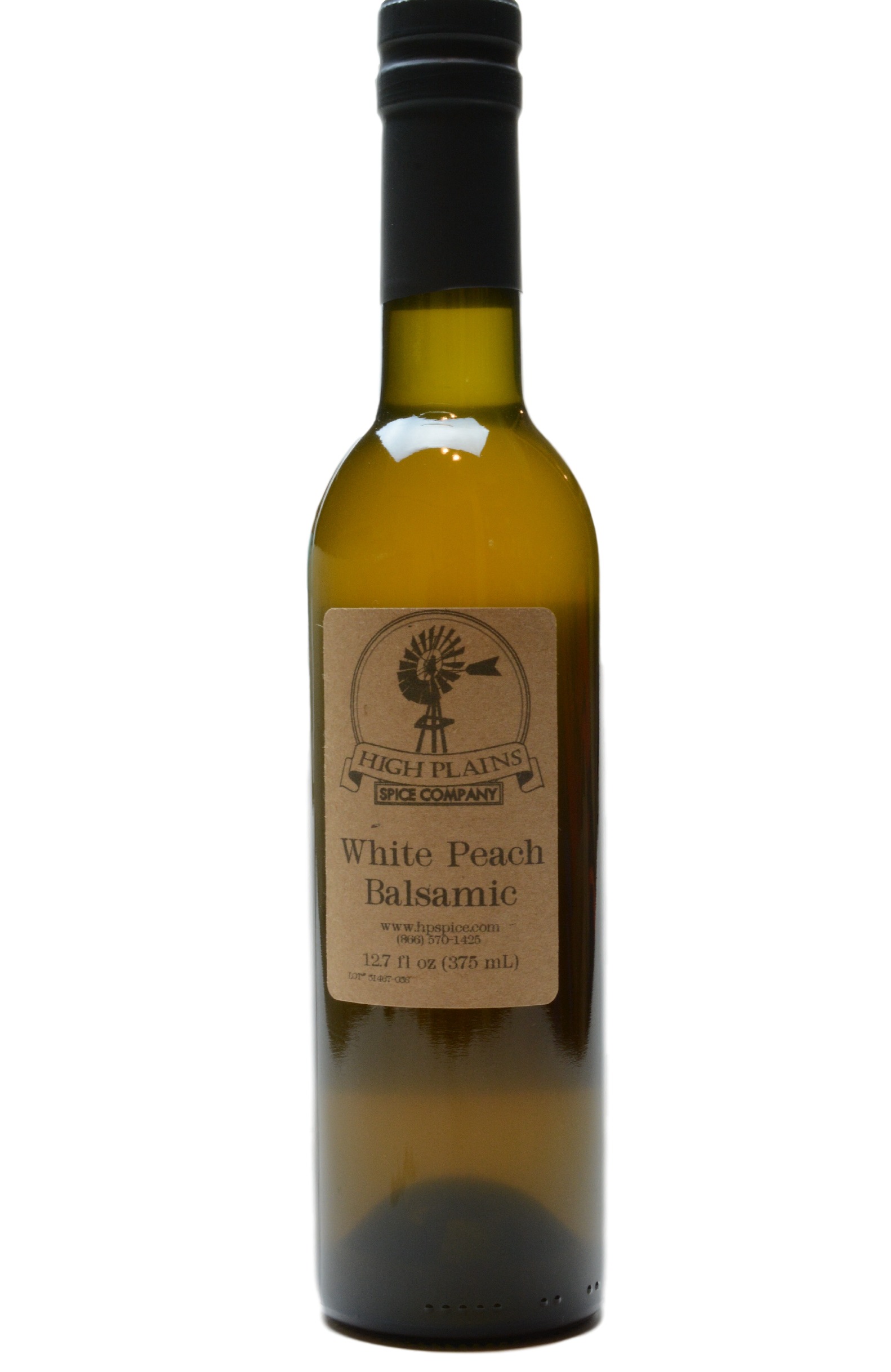Peach White Balsamic Vinegar High Plains Spice Company