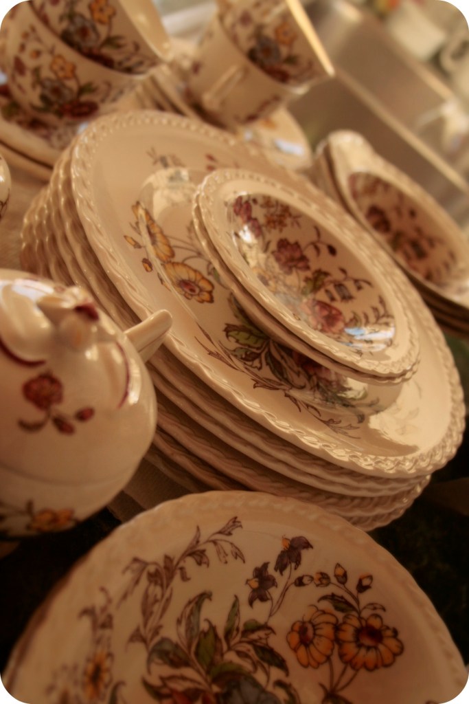 recently thrifted, vernon kilns china high plains thrifter