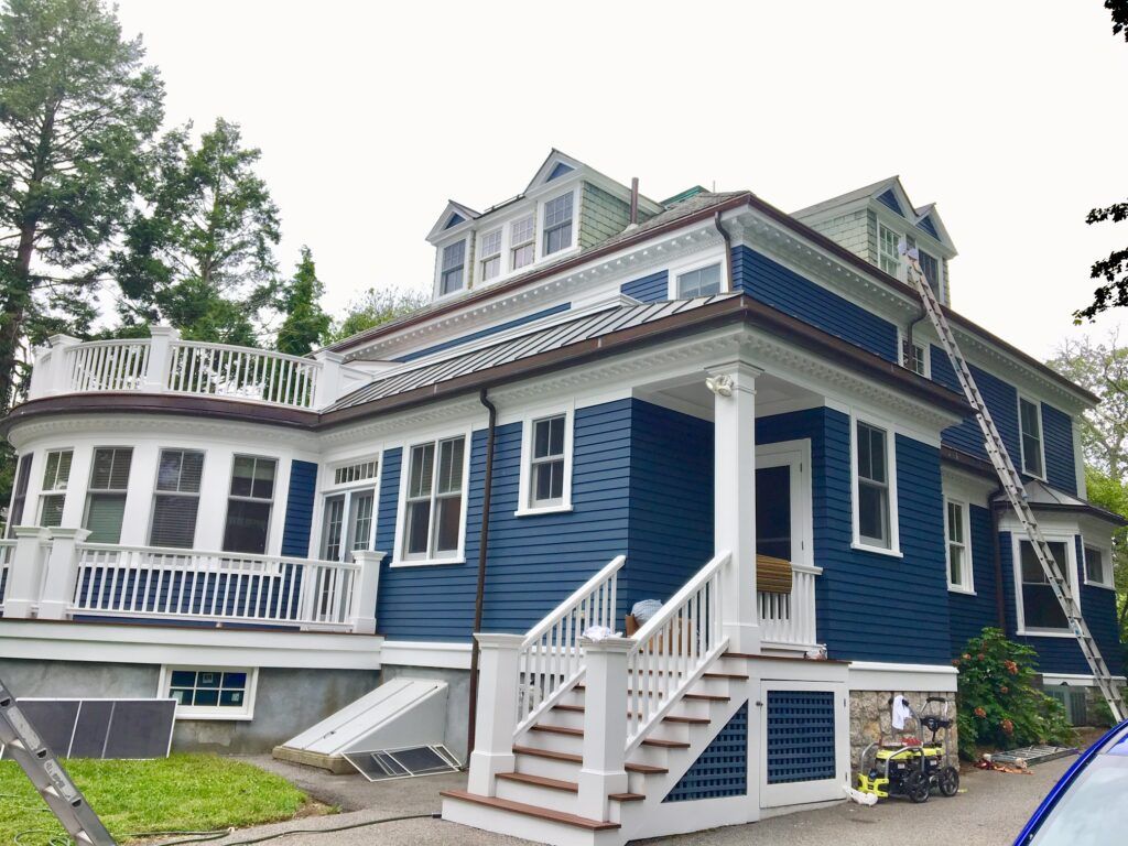 Painting Vinyl Siding Near Walpole, MA Highpoint Painters
