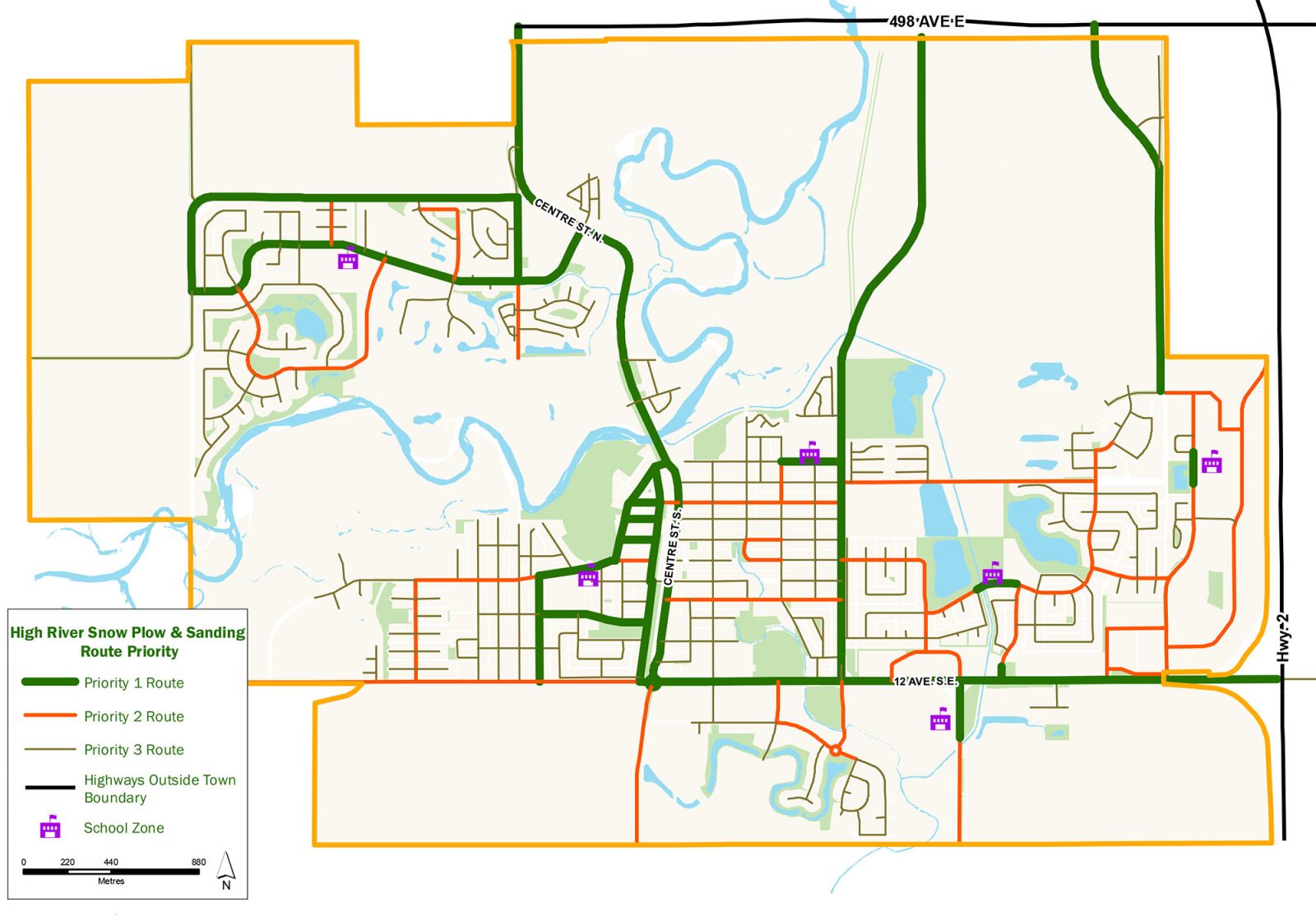 High River Maps