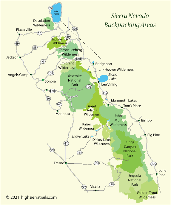 Sierra Madre Map