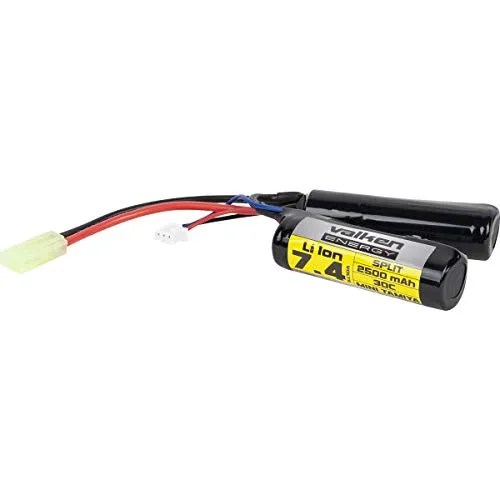 Valken Airsoft Battery LiIon 7.4V 2500mAh Split Style(High Output
