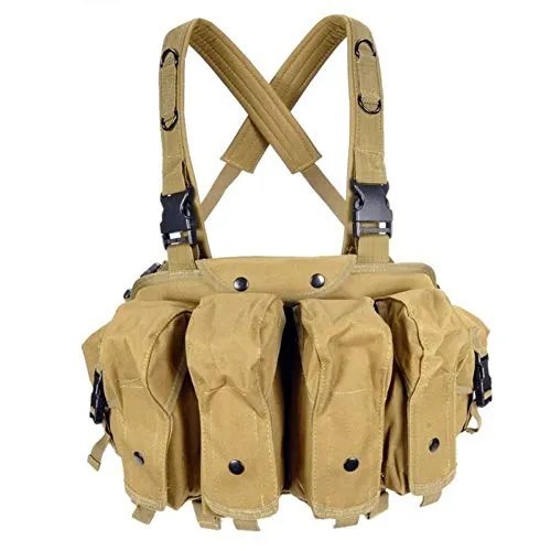Vioaplem CQC AK Chest Rig Molle Tactical Vest Military Army Equipment
