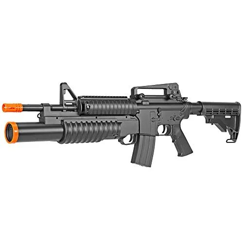 BBTac Airsoft Gun Electric Rifle Full Auto with Burst 3 Round Launcher