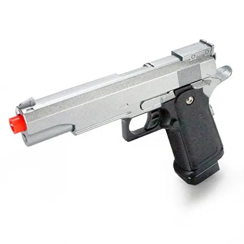 BBTac Airsoft Pistol 1911 G6 Airsoft Gun Spring Powered 300 FPS, Metal