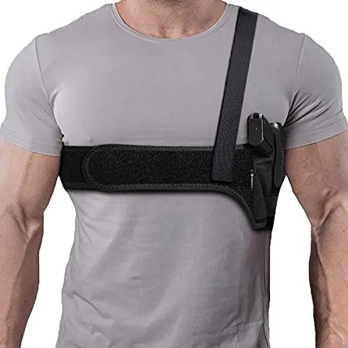 Deep Concealment Shoulder Holster, Universal Underarm Gun Holster for