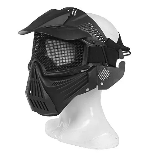 WoSporT Tactical Transformers Leader Mask Steel Mesh Breathable Full