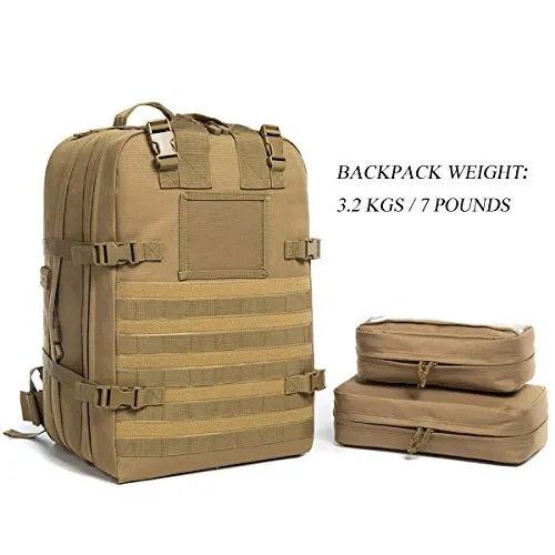 J.CARP Tactical Medical Backpack, Jumpable Field Med Pack High Speed BBs
