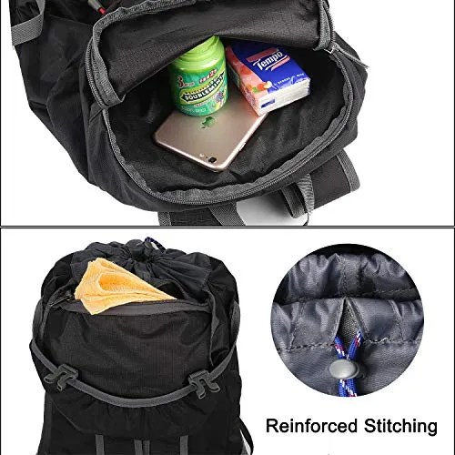 Gywon HikingDaypacksTravelBackpackFoldableCarryOn Cabin Luggage