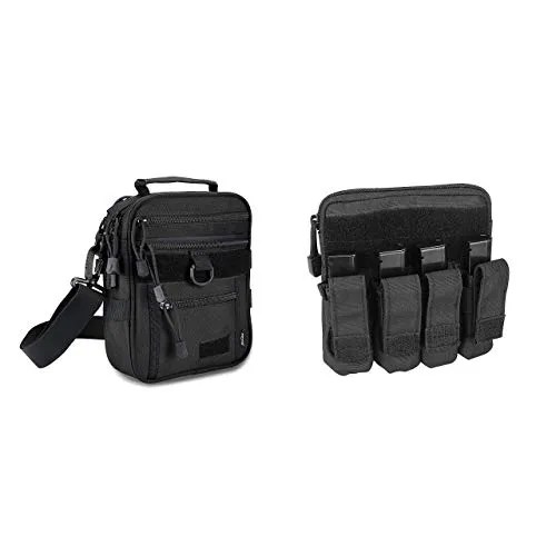 ProCase Pistol Bag Ammo Accessories Pouch Bundle with Tactical Pistol
