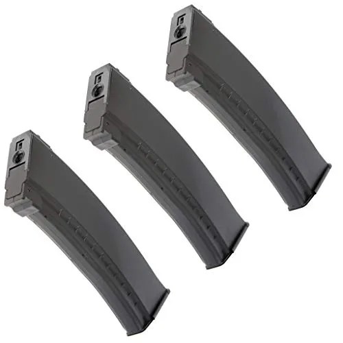 Airsoft Spare Parts 3pcs Pack CYMA 500rd Flash Mag Magazine for AKSeries AEG Black High Speed BBs