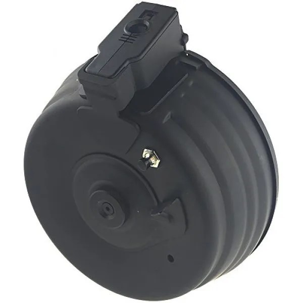 SportPro CYMA 2500 Round Metal Electric Drum Magazine for AEG AK47 AK74