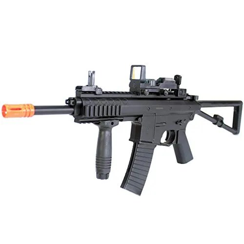 BBTac Airsoft Gun Package Desert Raider Powerful Spring Rifle, Pump
