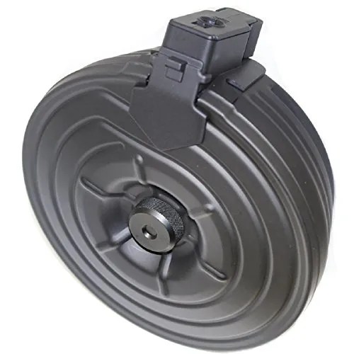 Airsoft Shooting Gear CYMA 2500rd Sheet Steel Electric Drum Magazine