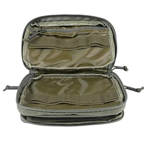 14er Tactical MOLLE Admin Pouch 1000D Material & YKK SelfHealing