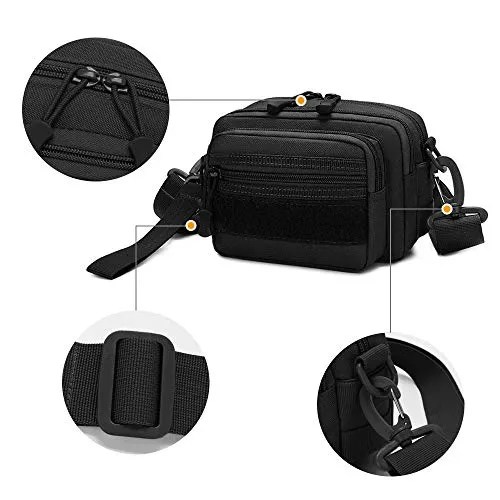 Huntvp Tactical Utility MOLLE Pouch Outdoor Casual Messenger Bag