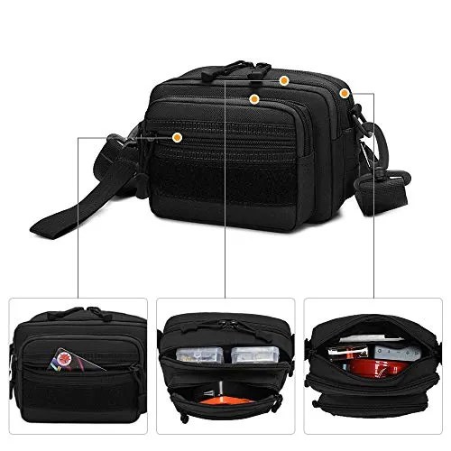 Huntvp Tactical Utility MOLLE Pouch Outdoor Casual Messenger Bag