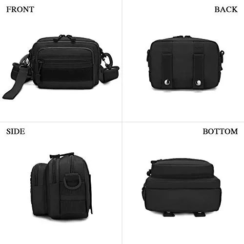 Huntvp Tactical Utility MOLLE Pouch Outdoor Casual Messenger Bag