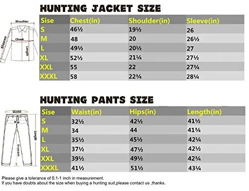 NEW VIEW Upgraded Hunting Clothes for Men,Silent Water Resistant