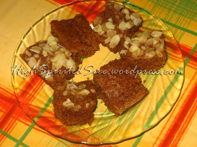 Oat Bran Cake High Spirited Sree's blog