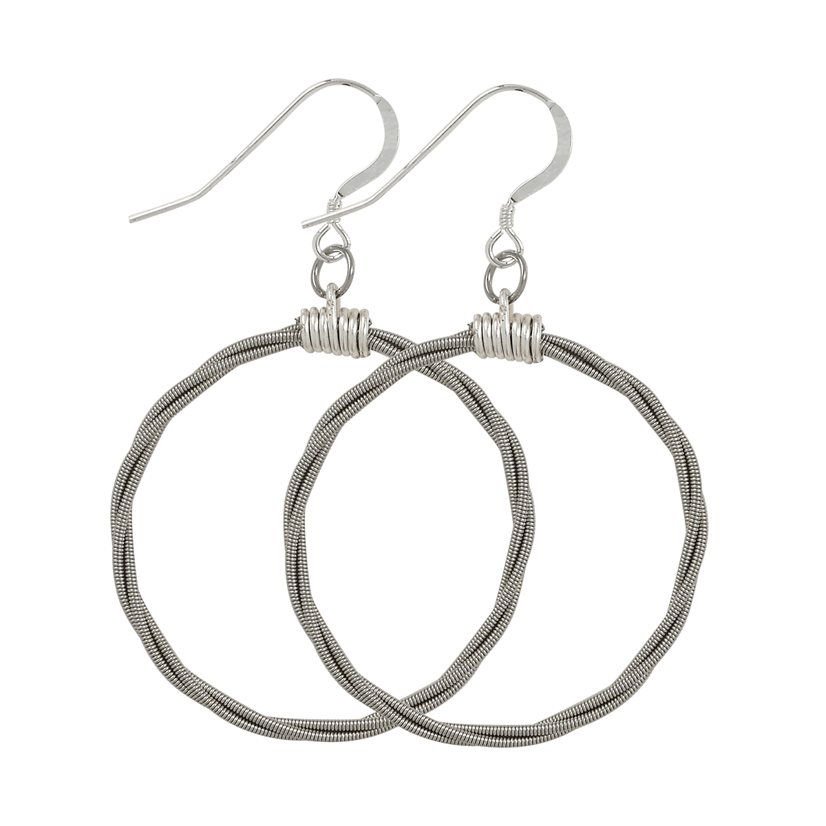 Guitar String Earrings for Men & Women High Strung Studios